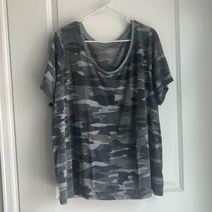 Grey Camoflauge Tshirt